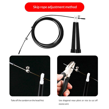 STEEL WIRE SKIPPING ROPE